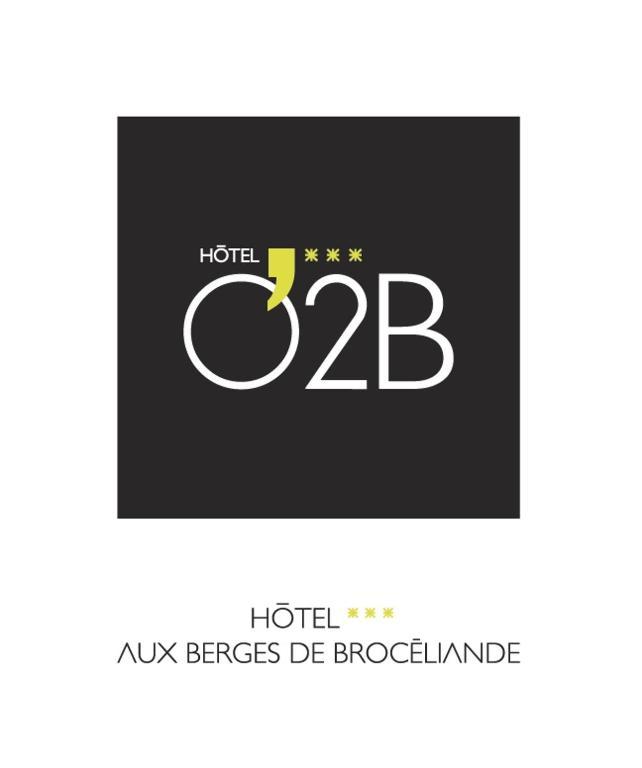 Hotel O2B Aux Berges De Broceliande Beignon Rum bild